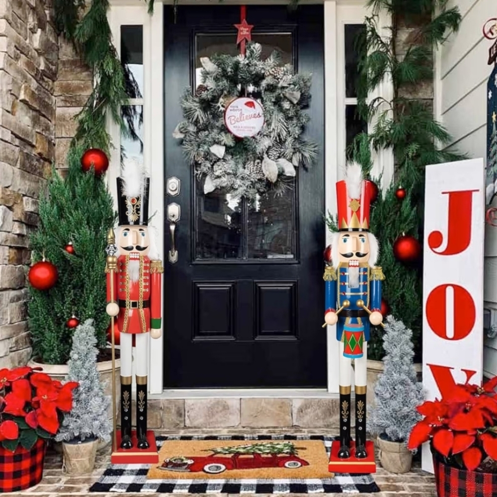 Nutcracker Soldier 2 1/2 Foot Tall - Picture 6 of 11